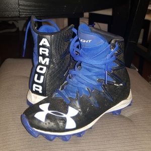 Under Amor Football Cleats Youth